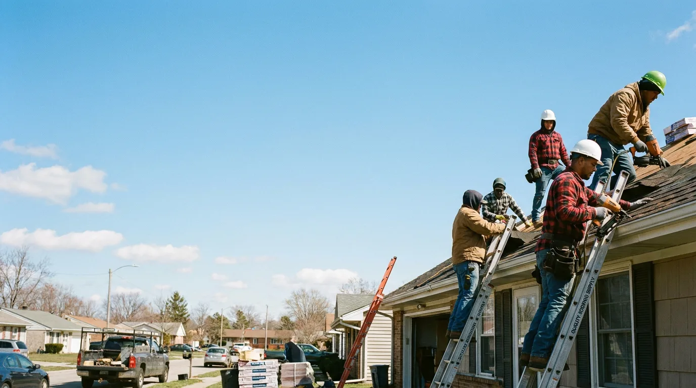 Roofing in Cloverdale, IN near me